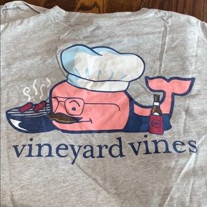 Vineyard Vines Men Grey Short Sleeve Graphic Tee